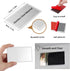 Auto Sun Visor HD Makeup Mirror,Portable Self-Adhesive Seatback Stainless Steel Mirror,Universal Car Interior Cosmetic Mirror...