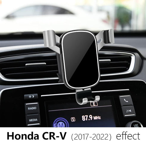 LUNQIN Car Phone Holder for Honda CR-V 2017 2018 2019 2020 2021 2022 LX EX EX-L Touring Special Edition & CRV Hybrid 2020-22 Auto Accessories Cell...