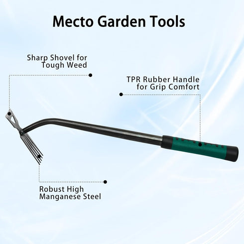 Weed Puller Tool, Time-Saving Garden Tools, Upgraded Hadfield Steel Weeding Tool Multifunctional Weeder, Dandelion Weed Puller Tool Gardening Tool...