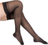 EvoNation Women's USA Made Thigh High Graduated Compression Stockings, 20-30 mmHg – Firm Pressure Sheer Socks, Lace Top Support Hose...