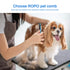 ROPO Dog comb Pet grooming comb Cat comb for removing matted fur Proper care prevents knots and mats in long and short-haired pets Non-slip comfor...