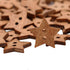 300Pcs 18mm 2 Holes DIY Star Shape Wooden Button Scrapbook Craft Sewing Decorations Buttons(0.7inch,Wood)...