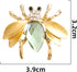 4 PCS Insect Brooches Lapel Pins Crystal Insect Themed Insect Brooches for Women...
