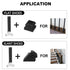 Adjustable Angle Connectors,Baluster Swivel Connectors with Screw for Installation of 1/2" Square Balusters balusters for staircase interior 10 Pa...