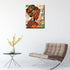 African America Painting Afro Black Girl Art Paint by Number Kits 16 x 20 inch Canvas DIY Tropical Green Leaves Oil Painting for Kids Adults Begin...
