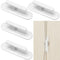 4 Pieces Cord Safety Blind Pull Cord Twister Window Cord Wrap Cleats Blind Cord Holder Curtain Cord Wind Up Baby Child Proofing Window Gate Safety...