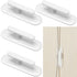 4 Pieces Cord Safety Blind Pull Cord Twister Window Cord Wrap Cleats Blind Cord Holder Curtain Cord Wind Up Baby Child Proofing Window Gate Safety...