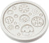 Steampunk Cogs Fondant Mold Gear Silicone Molds for Steampunk Cake Decoration Chocolate Candy Polymer Clay Gum Paste...