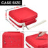 Kid Toy Camera Case for VTech Kidizoom Creator Cam Video Camera, Hard Travel Carrying Storage with Accessories Pocket - Red...