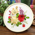 Gogobear Silk Ribbon Embroidery Spring Flower Blooming Kit DIY Wall Decor Stamp Silk Ribbon Embroidery Kit with Instruction...