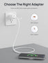 JSAUX Magnetic Wireless Charger Compatible for MagSafe Charger/iPhone 15/15 Pro/15 Plus/15 Pro Max/14/14 Pro/14 Plus/14 Pro Max/13/13 Pro/13 Pro M...
