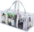 Clear Tote Bag Transparent Bag Stadium Approved Travel Gym See Through Toiletry Bag for Women...
