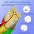USB C to 3.5mm Headphone Splitter and Charger Adapter for iPhone 15/iPad Pro, 3 in 1 USB C to Dual Earphone Jack with PD Fast Charging Dongle Comp...