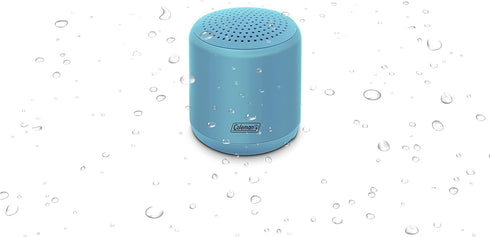 Coleman CBT25 5 Watt Water Resistant Bluetooth Mini Speaker...