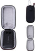 XANAD Hard Case for Insta360 GO 3 or Insta360 X3 or Insta360 X4 or ONE X2 Kit 360 Degree Waterproof Action Camera (Grey Bag with Small Cover and C...