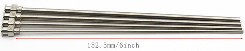 20 Pieces Dispensing Needle 6 Inch Stainless Steel Blunt Tip Luer Connector Stainless Steel Blunt Needles (8, 10, 12, 14 Gauge)...