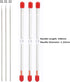 3PCS 0.3mm Airbrush Nozzle and Needles Replacement Parts for Airbrush Spray Gun...
