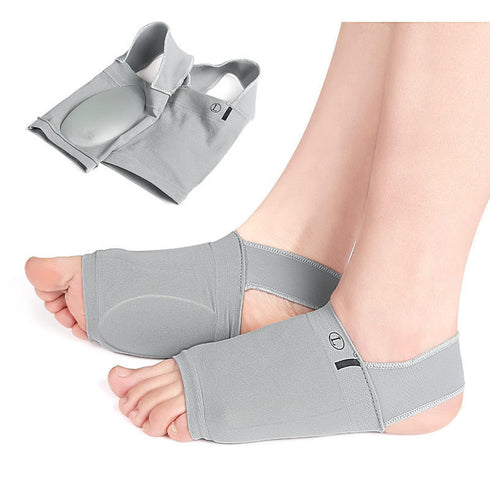 Arch Support with Non-Slip strap for Women&Men,Plantar Fasciitis Sleeves with Built-In Gel Pads, Foot Pain Relief Cushions for Fallen Arches(2pair...