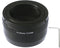 Fotasy Adjustable T Mount Lens to Cannon EF-M Adapter, T2 EFM, T2 EOS M Adapter, fit T/ T2 Mount Telescope Lens, Compatible with Canon EF-M Mirror...