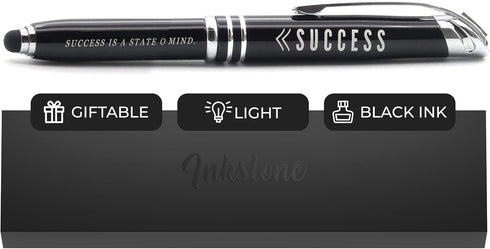 Inkstone Success Motivational Business Penlight with Illuminated Writing Tip and Stylus...
