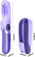 Koonie Portable Handheld Fan, Foldable Mini Hand Held Fan for Travel, Small Pocket Fan for Women, Battery Operated Fan with 8 Working Hours for In...