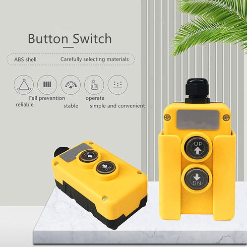 12V DC Dump Trailer Remote Control Switch Hydraulic Pump Power Supply Unit Remote Controller for Truck Lift Gate Cranes Remote Control Switch...