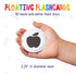 merka High Contrast Baby Toys for Newborn Mold free Bath Toys Black and White Cards for Babies Set of 30 Floating Flashcards Sensory and Visual Le...