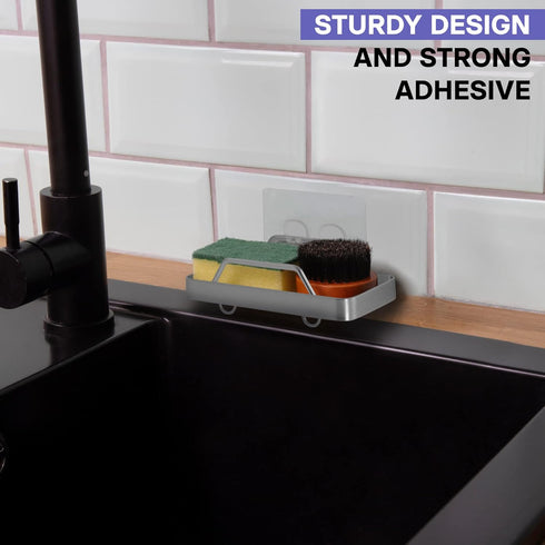 KINCMAX Premium Adhesive Soap Holder for Shower Wall - Drill Free Bar Soap Dish for Bathroom Storage - Stainless Steel Shower Soap Caddy w/Adhesiv...
