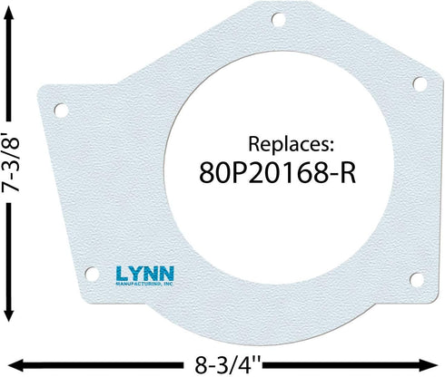 Lynn Manufacturing Replacement St Croix Pellet Stove Blower Gasket 80P20168-R, 2101J...
