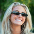 ShadyVEU Slim Classic Rectangular Sunglasses UV Protection 90’s Vintage Small Wide Retro Frame Fashion Shades...