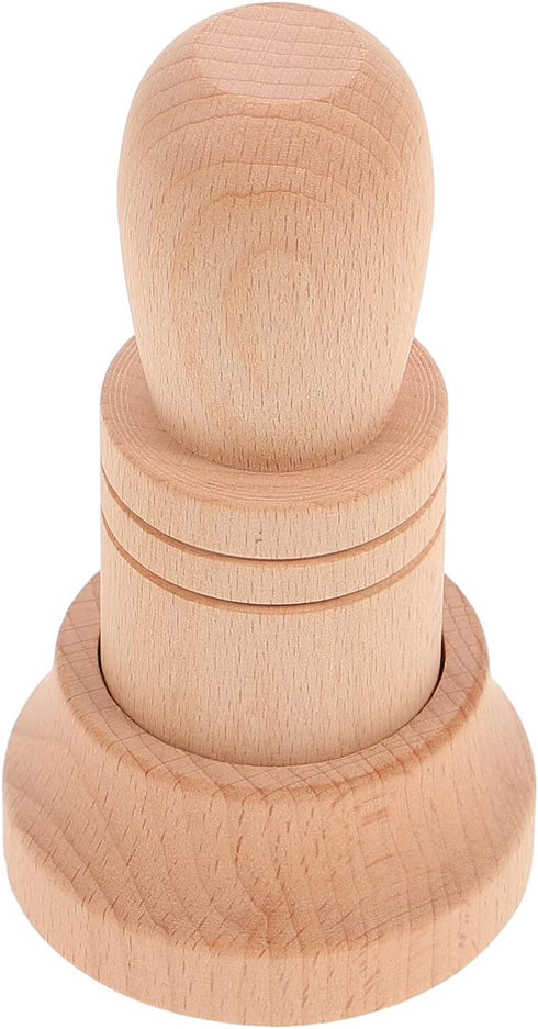 Alipis Paper Pot Maker Wooden Newspaper Plant Pot Maker, Paper Pot Making Tool Gardening Wood Flowerpot Maker Plant Starter Pots...