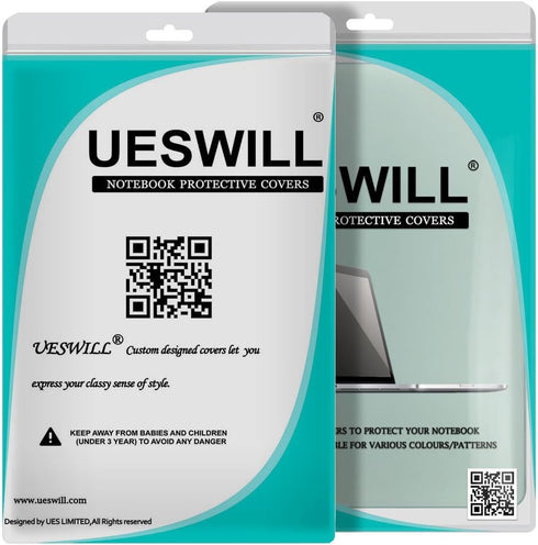 UESWILL 2022 2021 MacBook Air 13 inch Case A2337 M1 A2179 A1932, Hard Shell Case Cover Compatible with MacBook Air 13 inch with Retina Display & T...