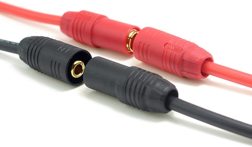 SoloGood 6pairs Amass AS150 Male Female Anti Spark Connector Gold Plated Banana Plug Set for Battery ESC and Charge Lead...