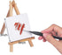 Hestya 12 Pieces Assorted Size Mini Art Canvas Stretched for Craft Painting Drawing (3 Inches, 4 Inch, 5 Inch, 6 Inch)...