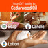 H’ana Cedarwood Essential Oil - 100% Pure and Natural Cedarwood Oil for Hair, Diffuser, and Aromatherapy - with a Warm, Woody Scent (1 Fl Oz)...