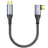 1FT Short USB C to USB C 3.2 Gen 2×2 Cable 20Gbps, Right Angle High Speed Data Transfer 4K Video Output 90 Degree 100W Fast Charging for iPhone 15...