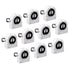 uxcell 10Pcs T8 Fluorescent Light Holder G13 Base Non-Shunted Tombstone Lamp Socket AC 500V 2A for LED Fluorescent Tube...