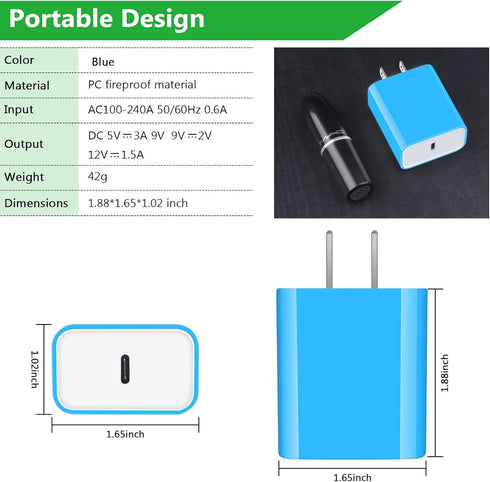 Super Fast Charger for Google Pixel 8 Pro 7a 7 Pro 7 6a 6 5a 5 4a 4 XL 3a 3 2,Samsung Galaxy S24 S23 S22 Ultra S21FE S20 Z Flip 5 4 3 A15 A54 A14 ...