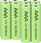 10 Packs 1.2V AAA 900mAh Ni-MH Rechargable Batteries for Solar Lights(AAA Size)...