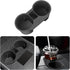 Topfit for Tesla Model 3 Model Y Water Cup Holder Insert Center Console Slot Slip Limit Clip Rubber Kit no More Spilled Drinks(Black)...
