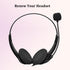 Ear Cushions for Jabra Headset Replacement Foam Ear Pads for Jabra PRO 920 9450 Biz 1500 2300 2400 GN2000 Plantronics HW251N HW510 Blackwire C310 ...