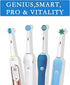 Replacement Toothbrush Heads Fits Oral B Braun 16 Pack for Clean Replacement Brush Heads Clean Heads Refill for Pro1000/3000/8000(WHITE-16-B)...