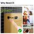EUDEMON 3 Pack Child Safety Locks, Childproof Strap Locks for Drawers, Fridges, Toilets, Cupboards, Ovens, Cabinets, Multi Use Baby Cabinet Latche...