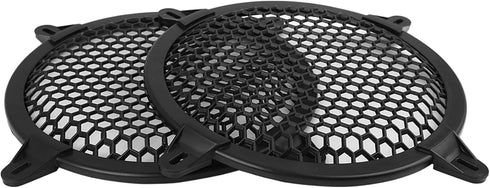 X AUTOHAUX 4pcs Grill Cover 8 Inch Mesh Protector Car Speaker Cover Woofer Subwoofer Grill...