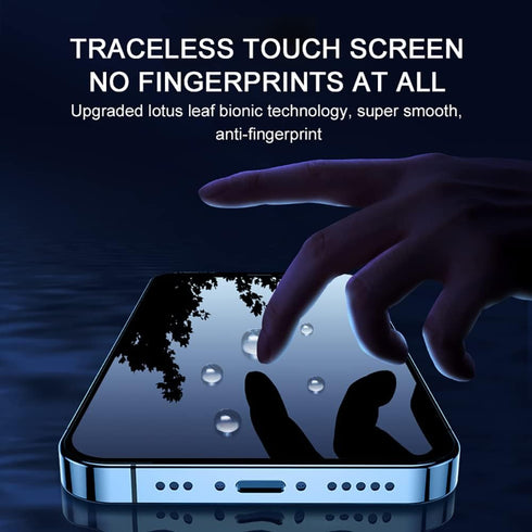 Privacy Screen Protector for iPhone 14 & iPhone 13 & iPhone 13 Pro,Airbag frame Drop Protection, Anti Spy Private Full Coverage, Shockproof Anti-S...