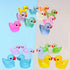100 Pcs Luminous Mini Resin Ducks Tiny Glow in The Dark Duck Micro Garden Landscape Potted Plants Decoration Aquarium Dollhouse Ornament for Famil...