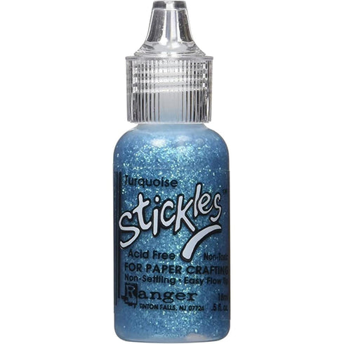 Ranger Stickles Glitter Glue 1/2-Ounce, Turquoise...