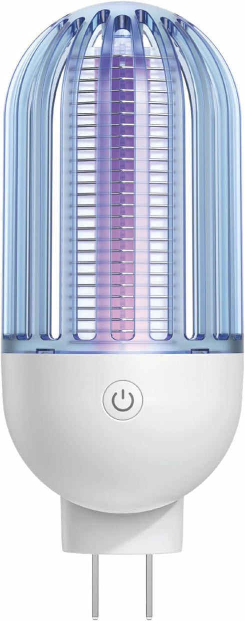 Mosquito Killer Lamp with Rotatable Plug, Electric Indoor Bug Zapper for Home Mosquito Indoor Bug Lights Zappers Electric Bug Zapper 2100V Output,...