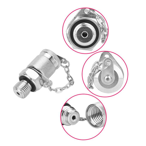 Oumefar 63MPa/630BAR Hydraulic Pressure Test Coupling Kit, Hydraulic Test Parts for Hydraulic System Construction Machinery, Hydraulic Test Access...