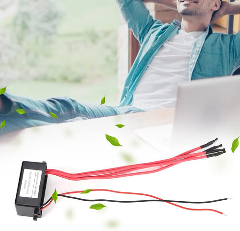 Negative Ion Generator, Home Anion Negative Ion Generator Ionizer Module Mini Air Purifier 4 Negative Line for Refrigeration Air Purifiers (AC200 ...